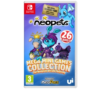 Neopets - Mega Mini Games Collection The Neopian Arcade Odyssey Day 1 Edition Gra na Nintendo Switch