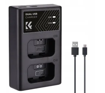 Ładowarka K&F USB do NP-FW50