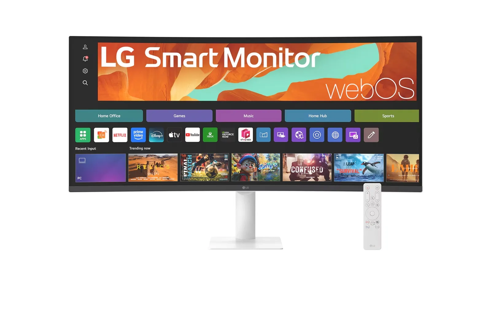 Monitor LG Smart 34U601SA-W 34" WQHD VA 100Hz 5ms Zakrzywiony