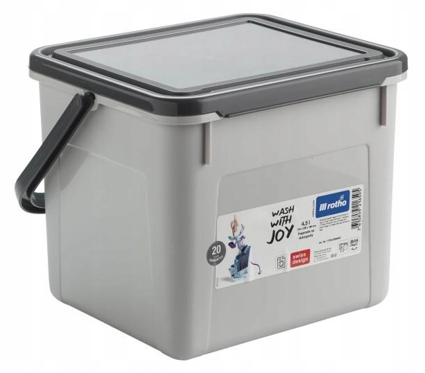 Pojemnik Rotho 1770202590RP 4,5l Szary