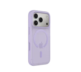 Etui Belkin MSA035HQLV do iPhone 17 Pro magnetyczne żebrowane Lawendowe