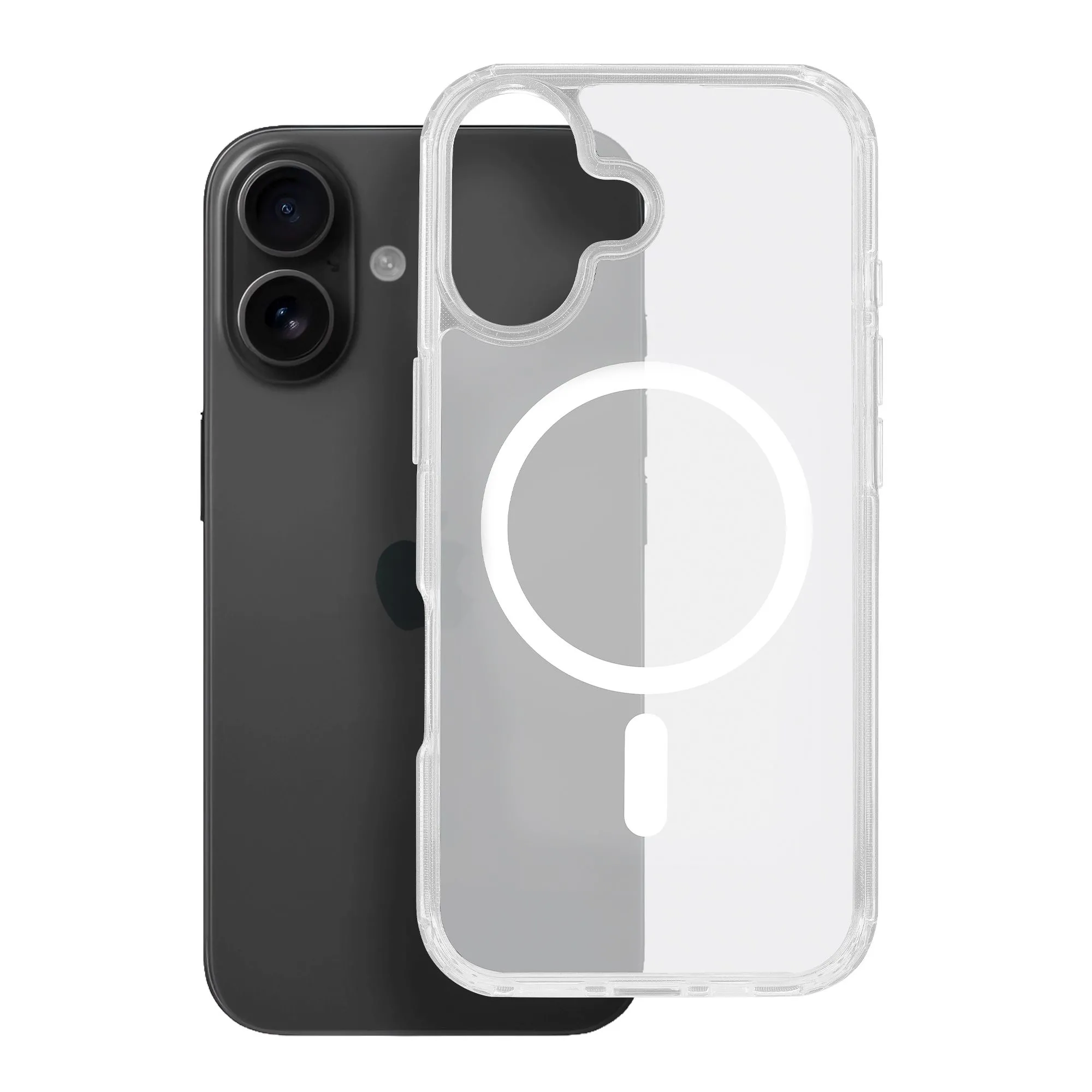 Etui Roobix Clarion MagSafe do iPhone 17 Przezroczysty