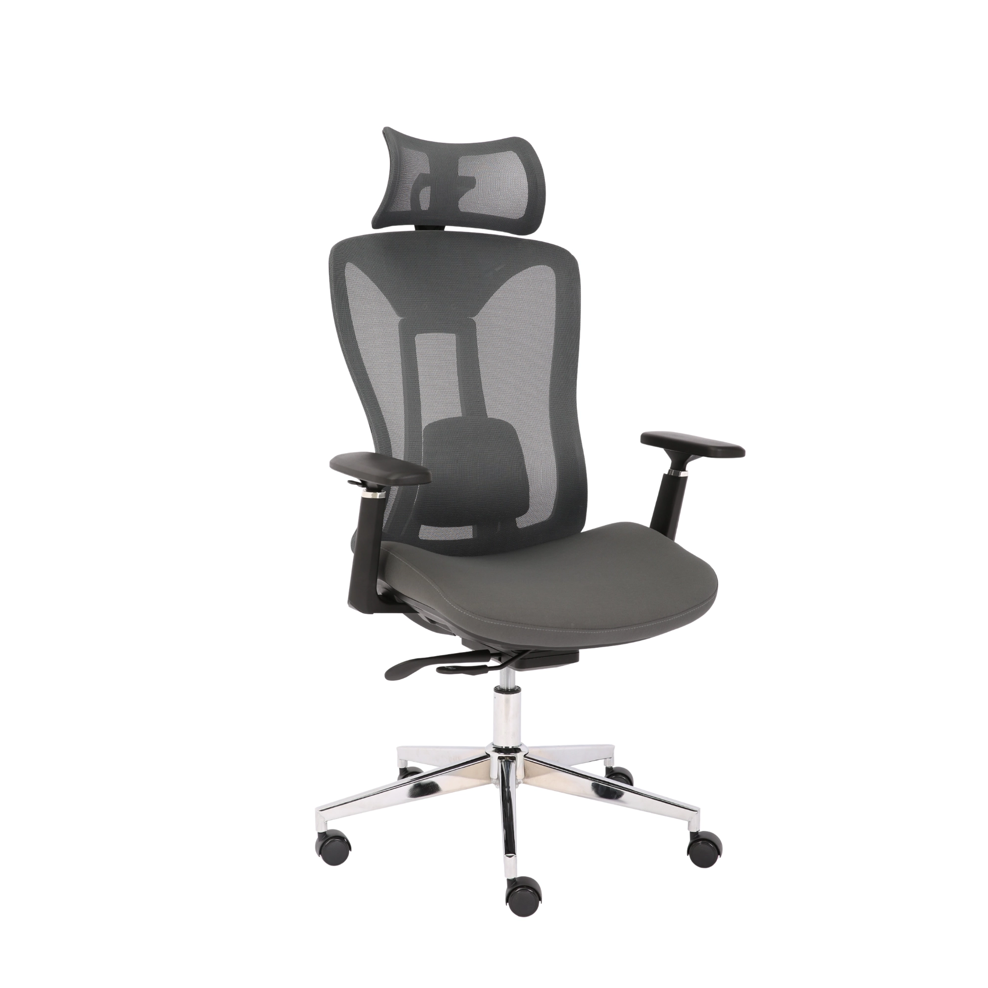 Fotel Cobra Office Expert HF703GY Biurowy do 150kg Tkanina Szary