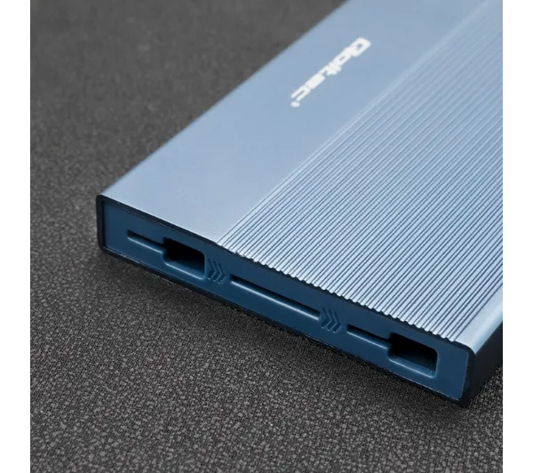 Qoltec 52276 SSD HDD 2.5" SATA USB 3.0 Niebieski