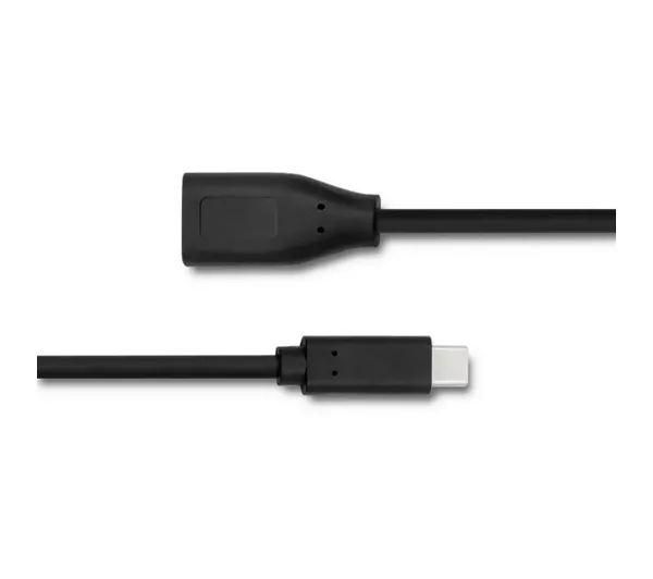 Qoltec 50485 USB 3.1 typ C - USB 3.0 typ A 0,2m Czarny