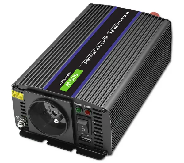 Qoltec Monolith 12/230V 300/600W Czarny