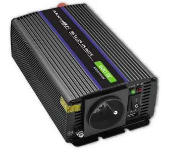 Przetwornica Qoltec Monolith 12/230V 300/600W Czarny