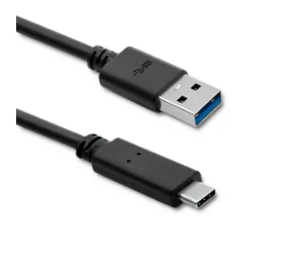 Qoltec 50363 USB-A do USB-C 1,8m Czarny