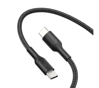 Kabel Belkin USB-C do USB-C 60W 2m Czarny
