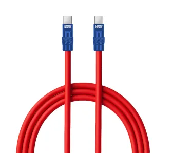 Kabel Newell NL4988 USB-C do USB-C 100W 2m Czerwony