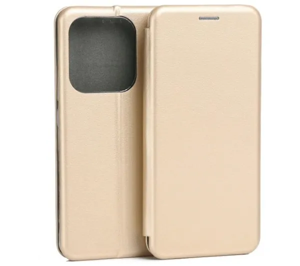 Beline Book Magnetic do Xiaomi Redmi Note 14 5G Złoty