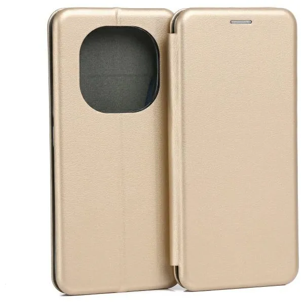 Etui Beline Book Magnetic Xiaomi Redmi Note 14 Pro 5G Złoty
