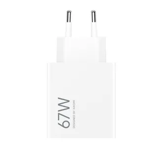 Ładowarka sieciowa Xiaomi USB HyperCharge 67W Biały