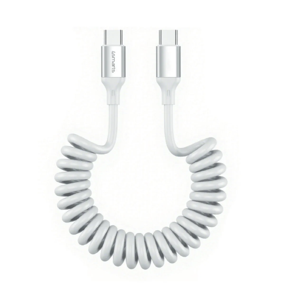 Kabel 4smarts 541600 USB-C do USB-C PD 100W 0,5m Biały