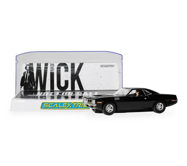 Scalextric Samochód John Wick Chapter 4 Plymouth Barracuda