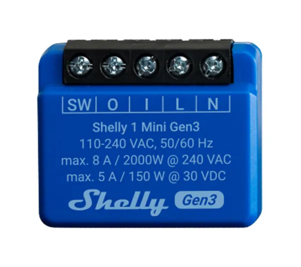 Shelly 1 Mini Gen3