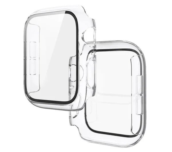 Bizon Case Watch Adamo do Apple Watch SE 3 / SE 2 / SE / 6 / 5 / 4 40mm Przeźroczysty