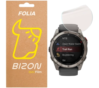 Folia hydrożelowa Bizon Watch Film Sun do Garmin Fenix 8 Pro AMOLED 47mm
