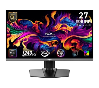 Monitor MSI MAG 272UP QD-OLED X24  27" 4K 240Hz 0,03ms Gamingowy