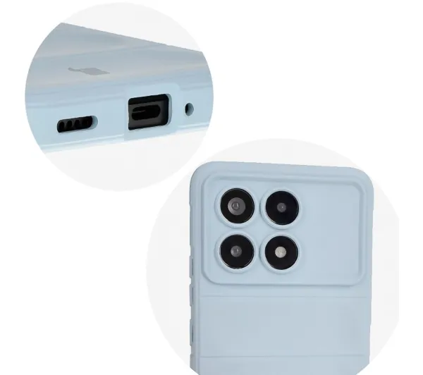 Bizon Tur do Xiaomi Poco F6 Pro Jasnoniebieski