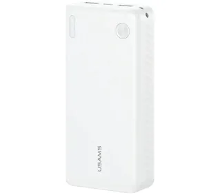 USAMS PB83 2xUSB-A 1xUSB-C 20000mAh Biały