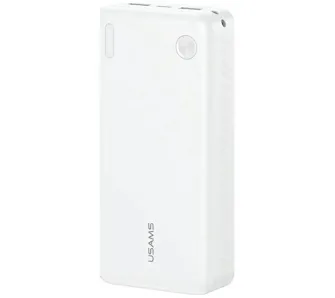 Powerbank USAMS PB83 2xUSB-A 1xUSB-C 20000mAh Biały