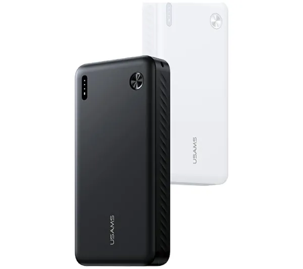 USAMS PB83 2xUSB-A 1xUSB-C 20000mAh Biały