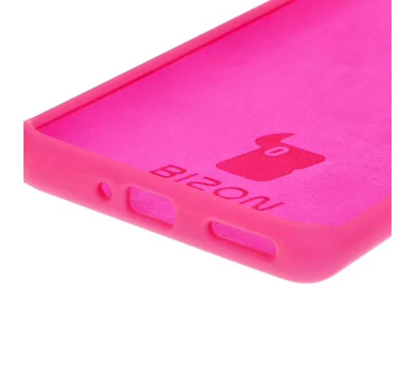 Bizon Bizon Soft Case do OnePlus 12 Neonowy-różowy