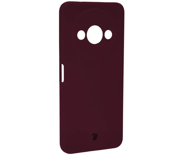 Bizon Soft Case do Xiaomi Redmi A3 4G Ciemnofioletowy