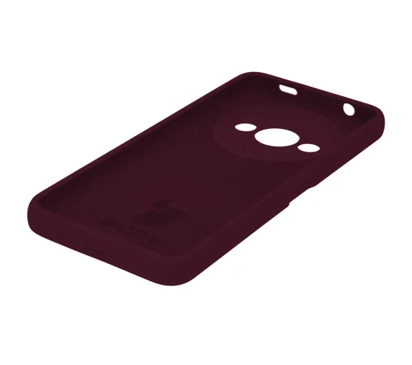 Bizon Soft Case do Xiaomi Redmi A3 4G Ciemnofioletowy