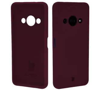 Etui Bizon Soft Case do Xiaomi Redmi A3 4G Ciemnofioletowy