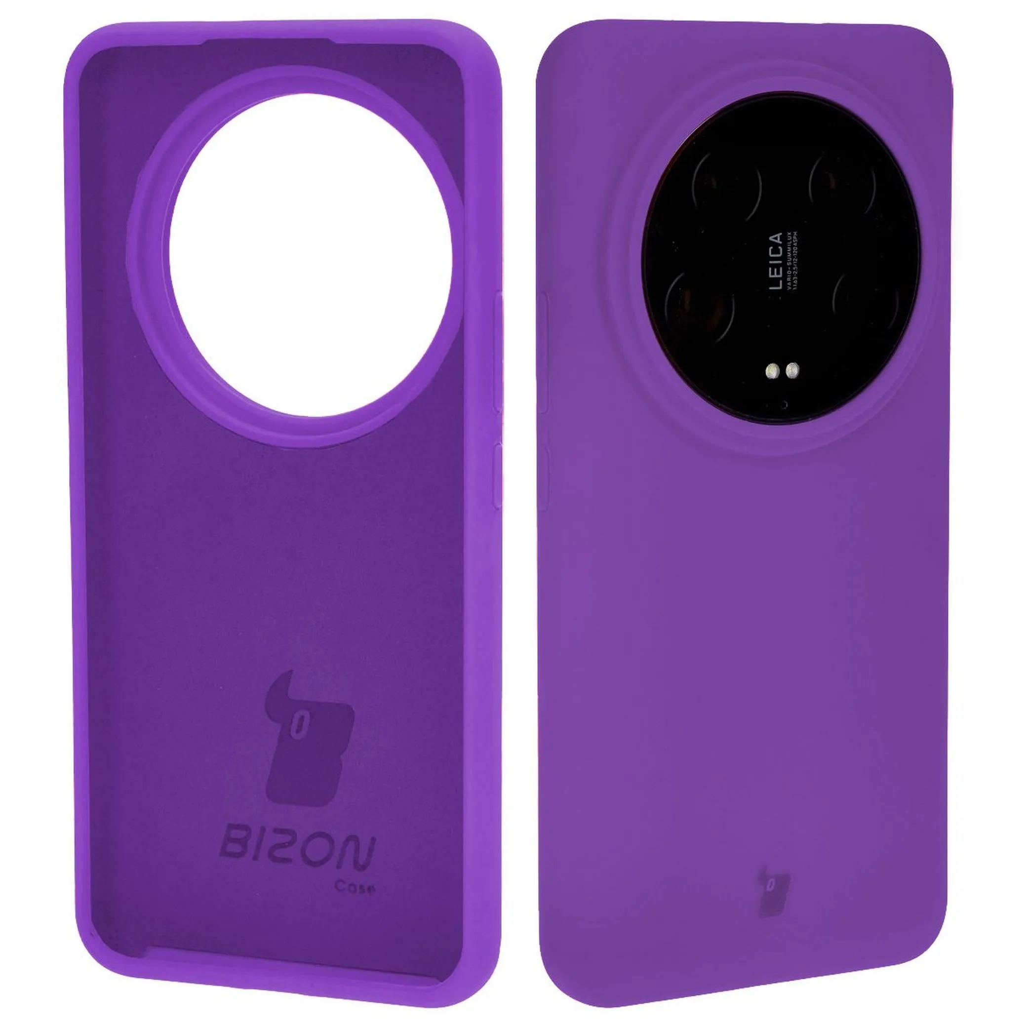 Etui Bizon Soft Case do Xiaomi 14 Ultra Fioletowy