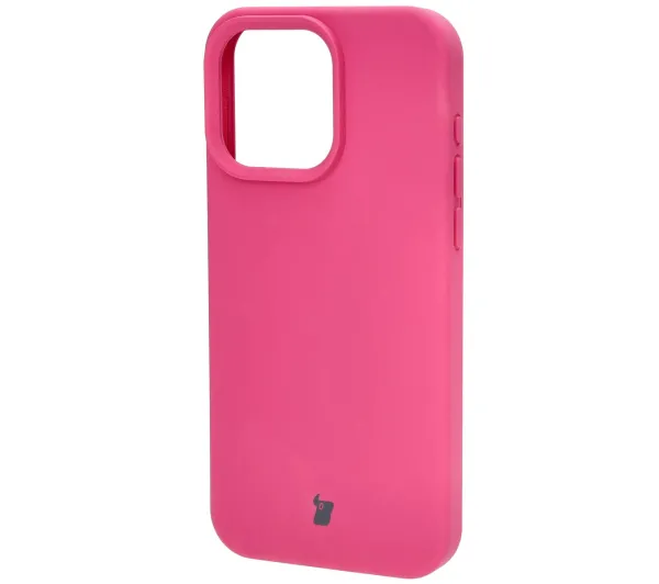 Bizon Soft Case do Apple iPhone 15 Pro Max Fuksjowy