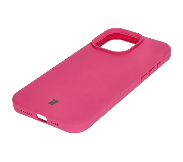 Bizon Soft Case do Apple iPhone 15 Pro Max Fuksjowy