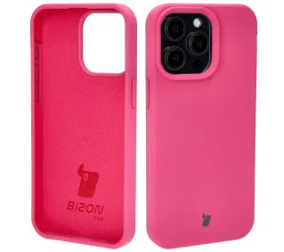 Bizon Soft Case do Apple iPhone 15 Pro Max Fuksjowy
