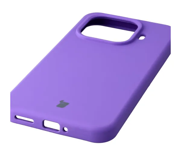 Bizon Soft Case do Xiaomi 15T Pro Fioletowy