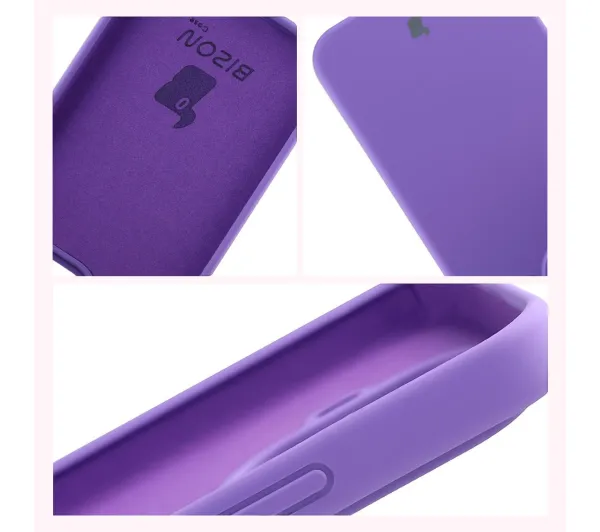 Bizon Soft Case do Xiaomi 15T Pro Fioletowy