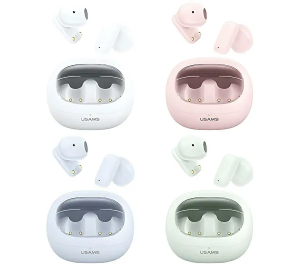 USAMS TD 22 Series TWS Douszne Bluetooth 5.3 Zielony