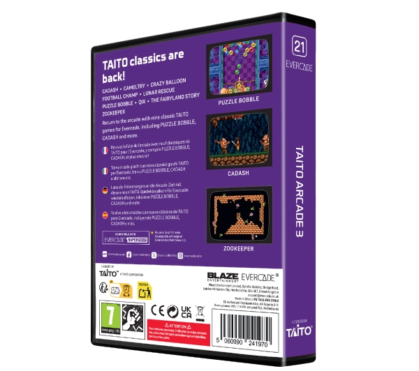 Evercade Taito Arcade 3 - przedsprzedaż