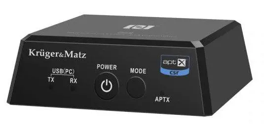 Adapter Bluetooth Kruger & Matz KM0352 Nadajnik i odbiornik audio