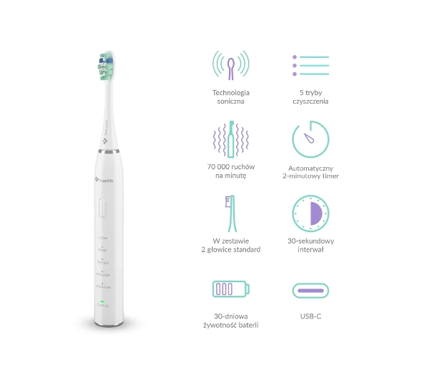 TrueLife SonicBrush Clean30 Biały