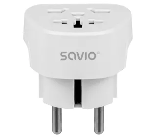 Savio AP-06 gniazdo globalne - wtyk EU 