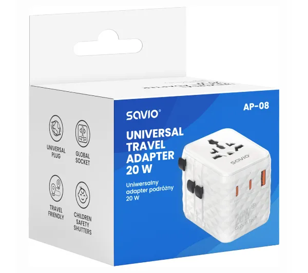 Savio AP-08 globalny 20W 
