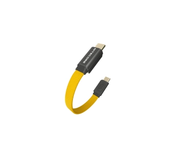 Kabel Nitecore NLink10 USB-C do USB-C 60W 0,07m Żółty