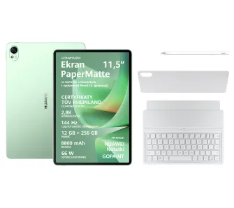 Tablet Huawei MatePad 11.5S 2026 12/256GB WiFi Zielony + klawiatura + rysik