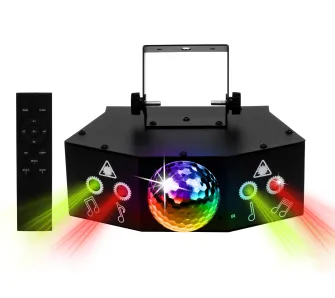 Multiefekt dyskotekowy Musicmate LED 4eys