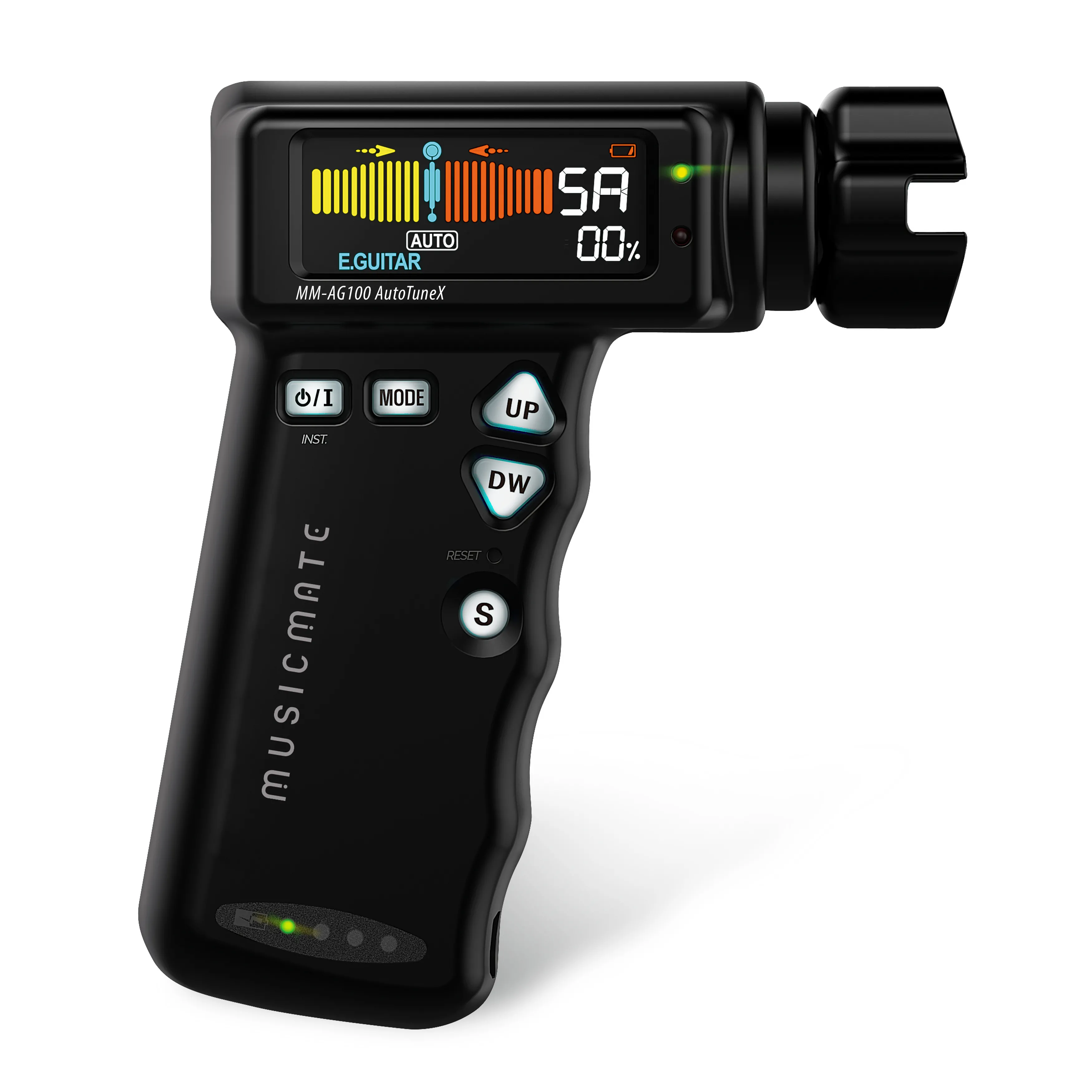 Stroik Musicmate MM-AG100 AutoTuneX Tuner gitarowy i nawijarka 2w1