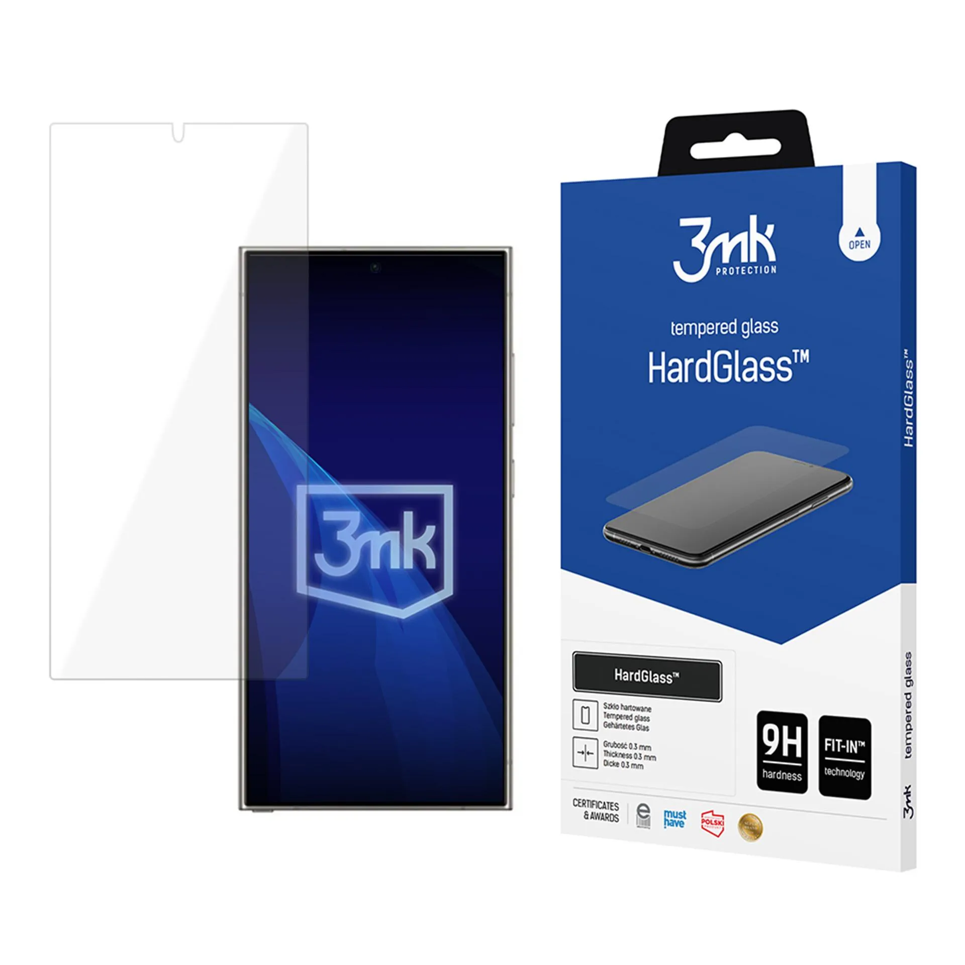 Szkło hartowane 3mk HardGlass do Galaxy S26 Ultra