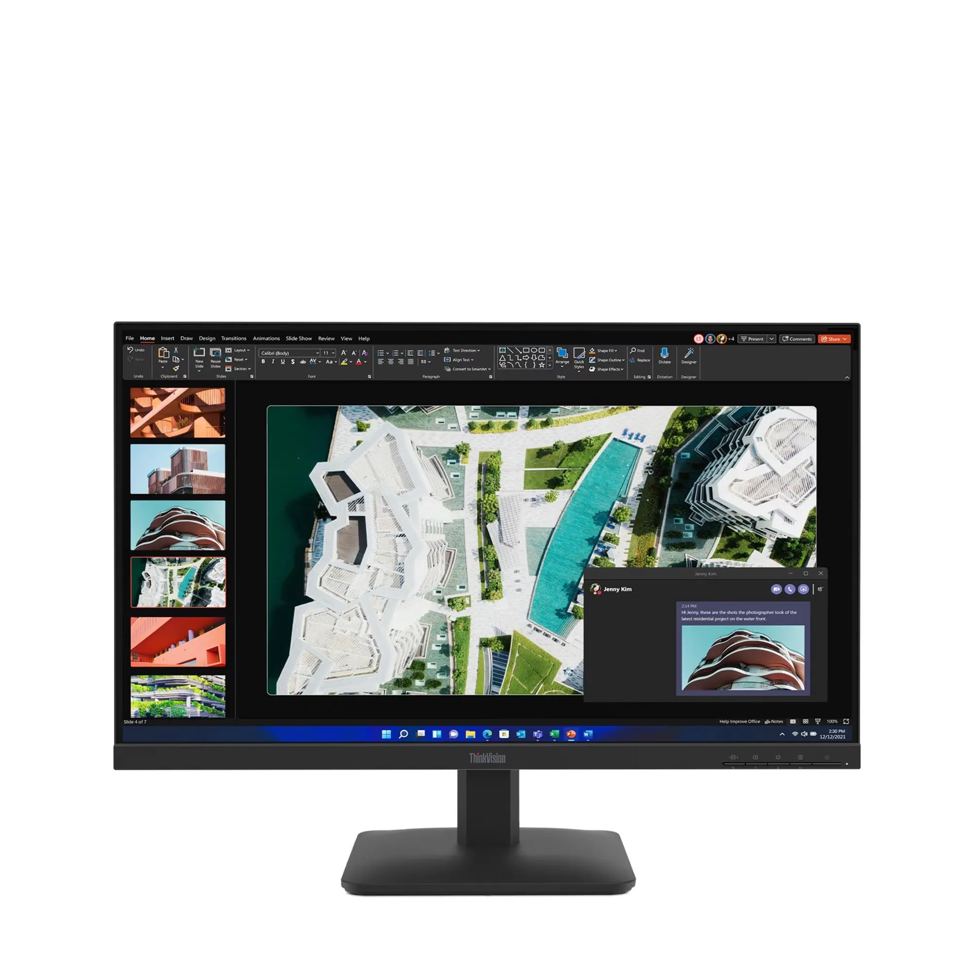 Monitor Lenovo ThinkVision S27-4e (64BEKAT1EU) 27" Full HD IPS 100Hz 4ms