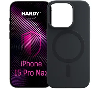 Etui 3mk Hardy Haptica MagCase do iPhone 15 Pro Max Czarny